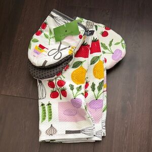 Kate Spade Fruit and Veggie Towel Set